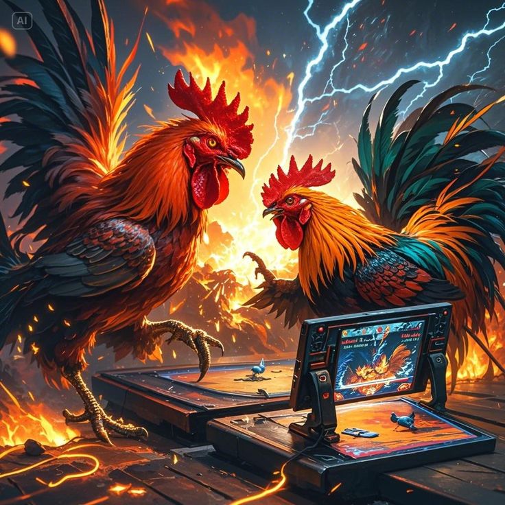 Sabung Ayam Legendaris! Siapkan Mental, Tarung Sampai Menang!